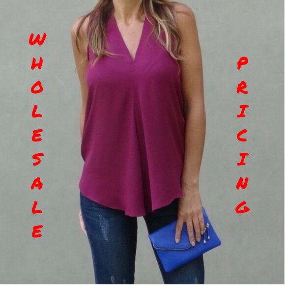 Wholesale Bundle $10 X 2 Tops - KINSLEY TOP - Picture 1 of 6